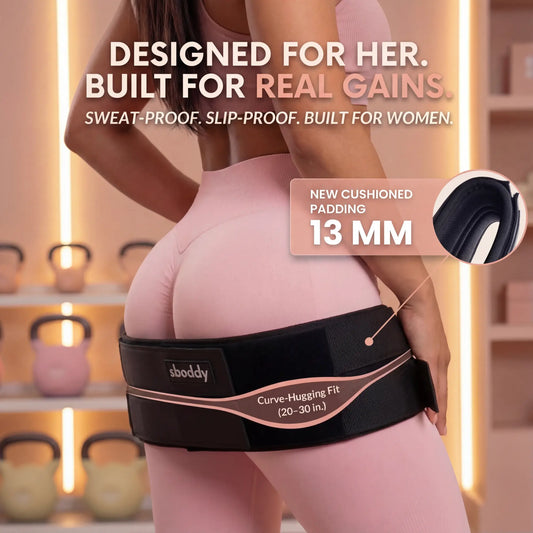 Schmerzfreier Po-Aufbau mit dem Hüft-Thrust-Gürtel